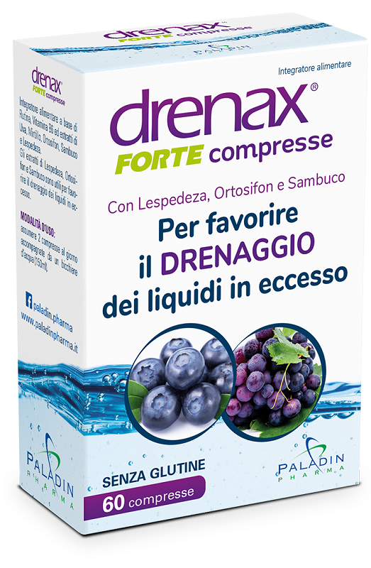DRENAX FORTE MIRTILLO 60 COMPRESSE - pharmaonline24.it