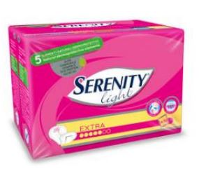 PANNOLONE PER INCONTINENZA SAGOMATO SERENITY LIGHT LADY EXTRA 30 PEZZI - pharmaonline24.it