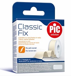 CEROTTO IN ROCCHETTO CLASSIC FIX WHITE 2,5X500 CM FUSTELLA - pharmaonline24.it