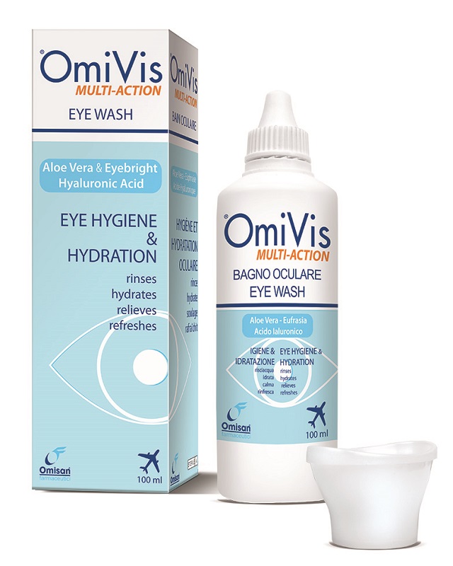 OMIVIS BAGNO OCULARE FLACONE 100 ML - pharmaonline24.it