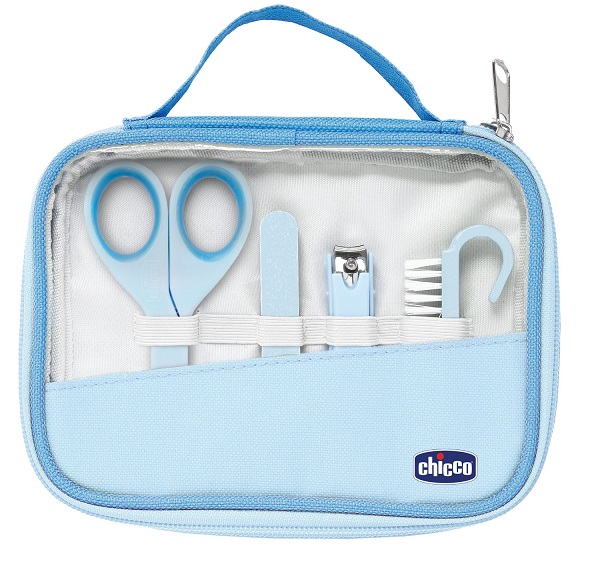 CHICCO SET UNGHIE BAMBINO AZZURRO-VERDE - pharmaonline24.it
