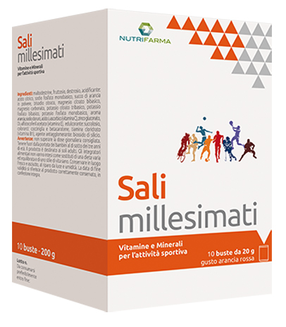 SALI MILLESIMATI 10 BUSTINE 20 G - pharmaonline24.it