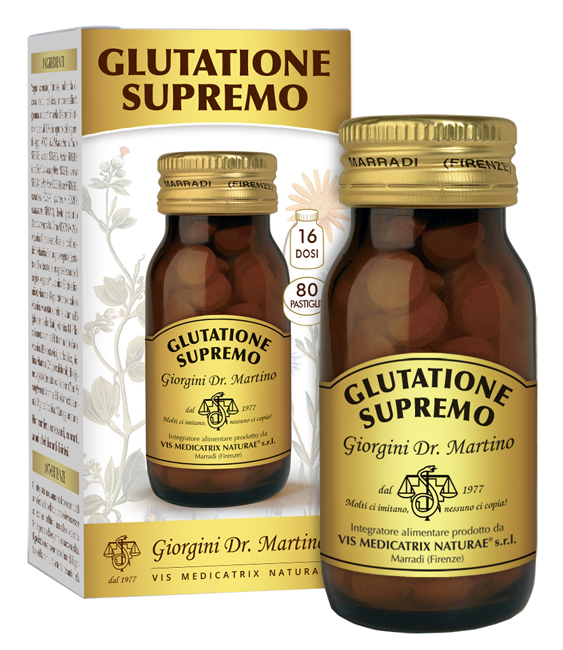 GLUTATIONE SUPREMO 80 PASTIGLIE - pharmaonline24.it