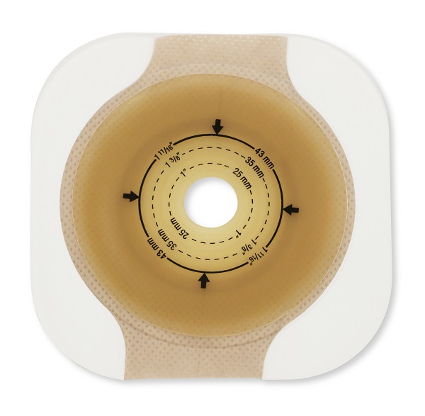 PLACCA CONFORM 2 FORMAFLEX CON ADESIVO BARRIERA PROTETTIVA A SPESSORE DIFFERENZIATO RILIEVI CIRCOLARI FILM DI SUPPORTO ANELASTICO FLANGIA FLOTTANTE 45 MM 5 PEZZI - pharmaonline24.it