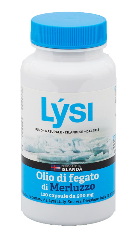 LYSI OLIO FEGATO MERLUZZO 120 CAPSULE - pharmaonline24.it