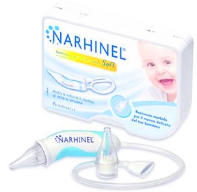ASPIRATORE NASALE NARHINEL SOFT 1 PEZZO + 2 RICAMBI - pharmaonline24.it