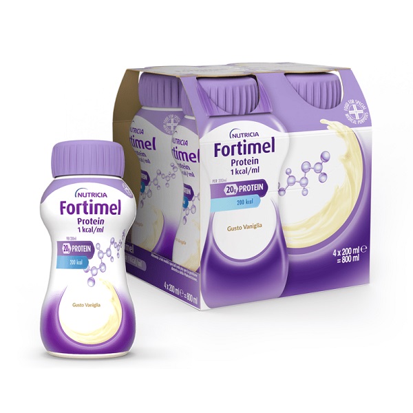 FORTIMEL VANIGLIA 200 ML 4 PEZZI - pharmaonline24.it