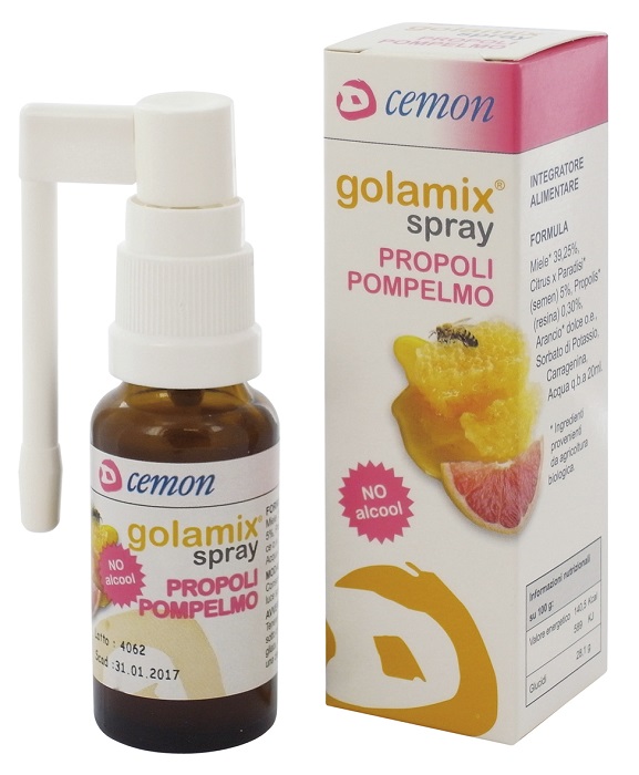 GOLAMIX SPRAY - PROPOLI POMPELMO 20 ML - pharmaonline24.it
