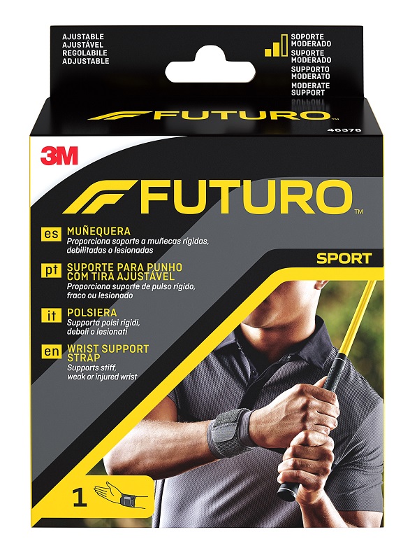 POLSINO ELASTICO UNIVERSALE FUTURO SPORT NERO - pharmaonline24.it