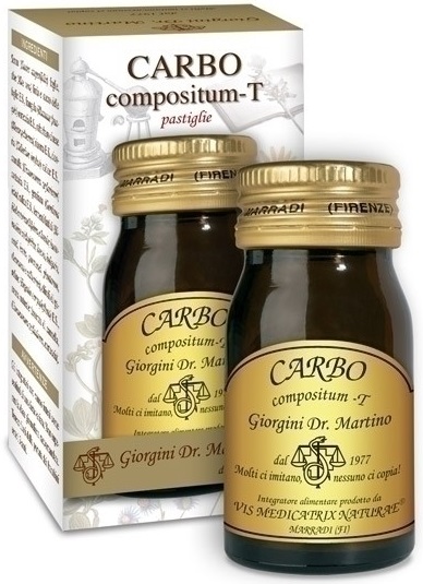 CARBO COMPOSITUM T 225 PASTIGLIE - pharmaonline24.it