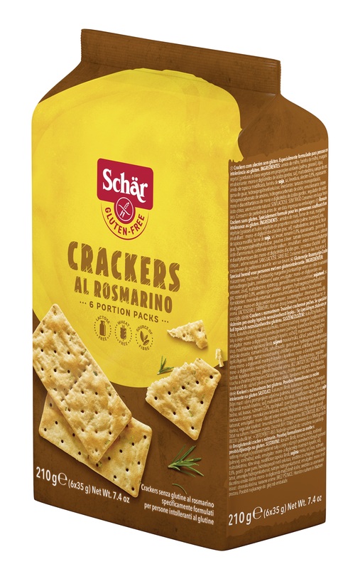 SCHAR CRACKERS AL ROSMARINO 6 CONFEZIONI DA 35 G - pharmaonline24.it