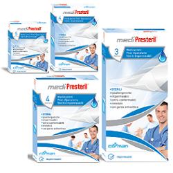 MEDICAZIONE POST OPERATORIA MEDIPRESTERIL IMPERMEABILE 10X25CM 3 PEZZI - pharmaonline24.it