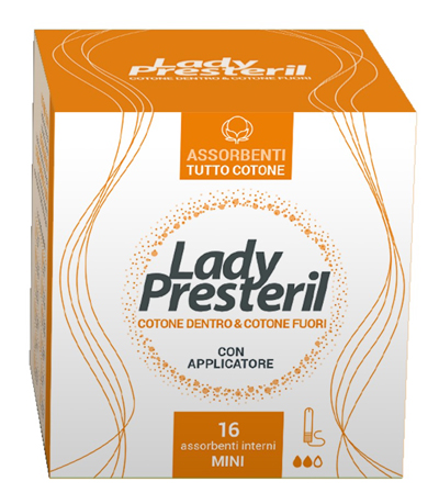 LADY PRESTERIL ASSORBENTI INTERNI MINI 16 PEZZI - pharmaonline24.it