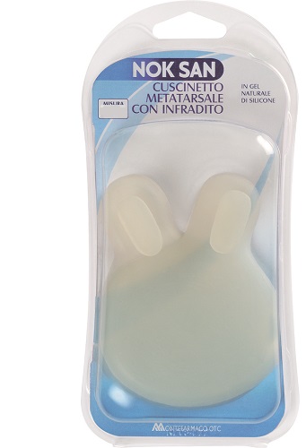NOK SAN GEL CUSCINETTO METATARSALE CON INFRADITO S/M - pharmaonline24.it