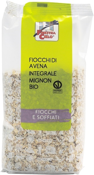 FIOCCHI DI AVENA INTEGRALE MIGNON BIO 500 G - pharmaonline24.it
