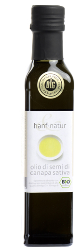 HANF&NATUR CANAPA OLIO DI SEMI BIO 250 ML - pharmaonline24.it