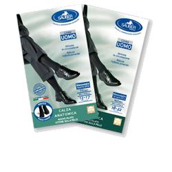CALZA UOMO COTONE 70 DENARI  MEDIA BLU - pharmaonline24.it