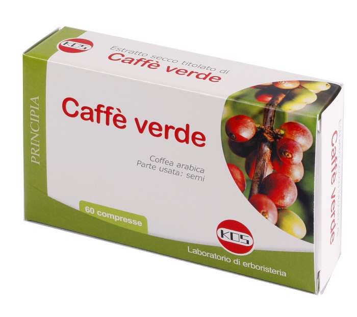 CAFFE' VERDE ESTRATTO SECCO 60 COMPRESSE - pharmaonline24.it