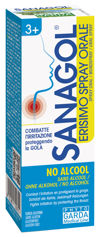 SANAGOL SPRAY ERISIMO SENZA ALCOOL 20 ML - pharmaonline24.it