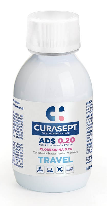 CURASEPT COLLUTORIO 0,20 ADS TRAVEL 100 ML - pharmaonline24.it