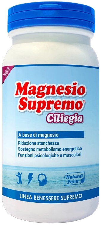 MAGNESIO SUPREMO CILIEGIA POLVERE 150 G - pharmaonline24.it