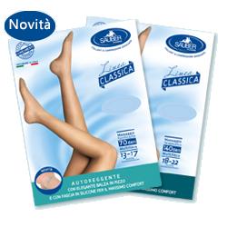 SAUBER CALZA AUTOREGGENTE 70 DENARI MAGLIA MICRORETE NEUTRO BEIGE 3 LINEA CLASSICA - pharmaonline24.it