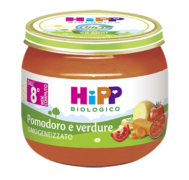 HIPP BIO HIPP BIO OMOGENEIZZATO SUGO POMODORO VERDURE 2X80 G - pharmaonline24.it