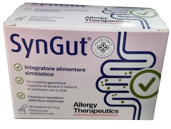 SYNGUT 30 BUSTINE DI LIOFILIZZATO DA 2,5 G IN ASTUCCIO 75 G - pharmaonline24.it