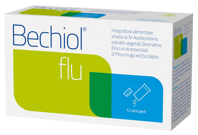 BECHIOL FLU 12 BUSTINE STICK PACK - pharmaonline24.it