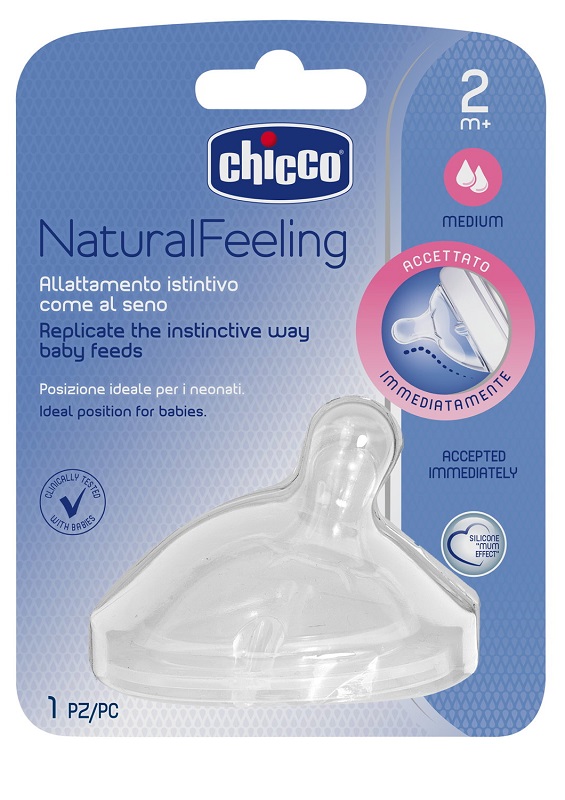 CHICCO TETTARELLA STEPUP NEW 2M+ FLUSSO MEDIO - pharmaonline24.it