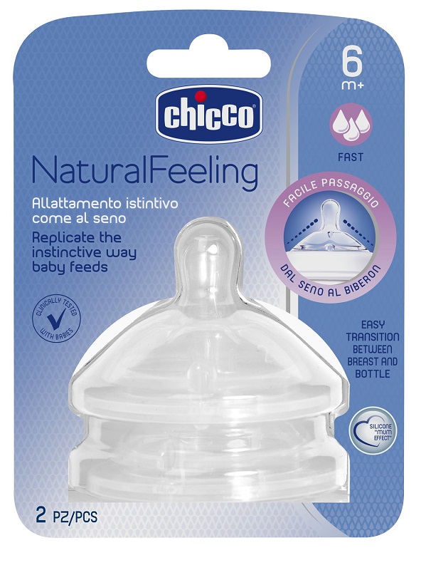 CHICCO TETTARELLA STEPUP NEW 6M+ FLUSSO VELOCE - pharmaonline24.it