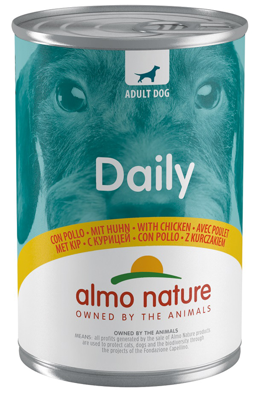 ALMO NATURE DOGS DAILY MENU CON POLLO 400G - pharmaonline24.it