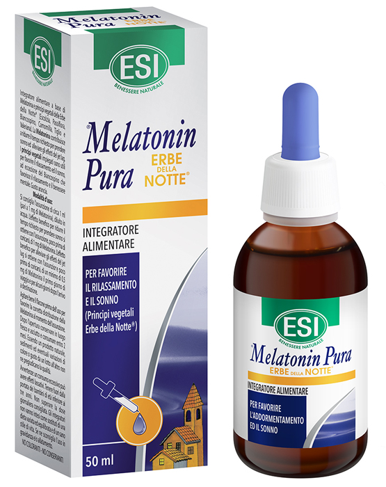 ESI MELATONIN PURA GOCCE ERBE NOTTE 50 ML - pharmaonline24.it