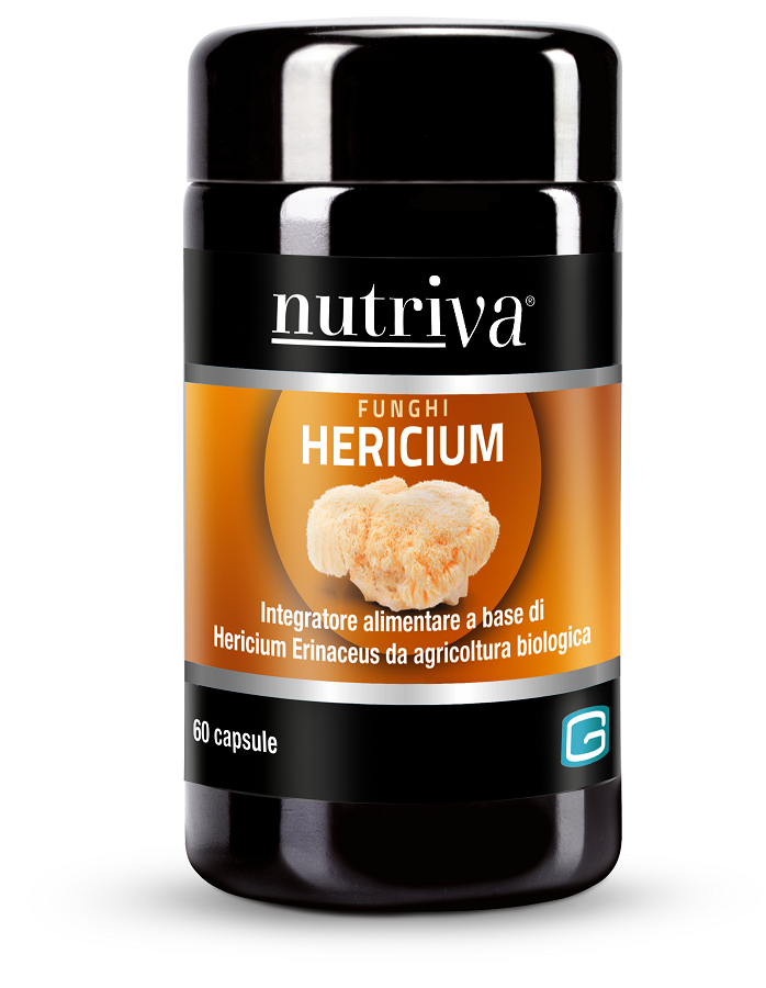 NUTRIVA HERICIUM BIO 60 CAPSULE VEGETALI - pharmaonline24.it