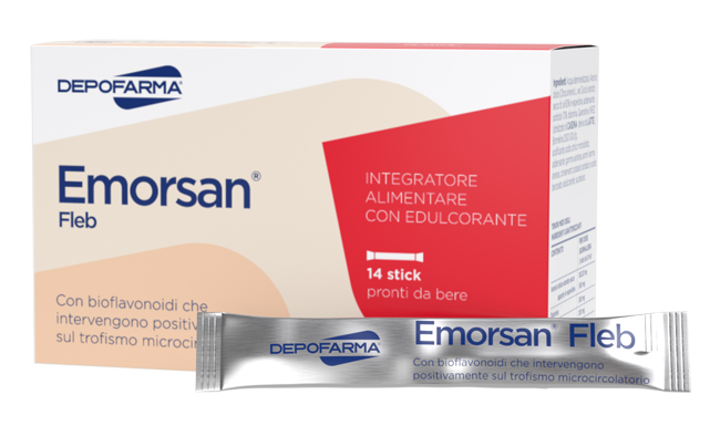 EMORSAN FLEB 14 STICK PACK DA 15 ML - pharmaonline24.it