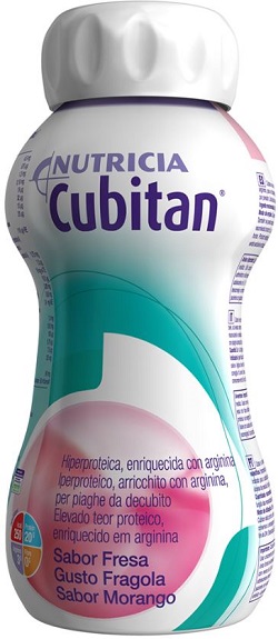 CUBITAN FRAGOLA 4 X 200 ML - pharmaonline24.it