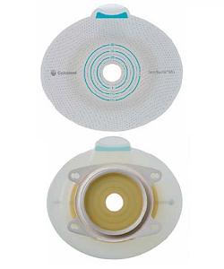 PLACCA PER UROSTOMIA COLOSTOMIA ILEOSTOMIA SENSURA MIO CLICK SISTEMA A DUE PEZZI FLANGIA 60 MM FORO RITAGLIABILE 10-55 MM 5 PEZZI - pharmaonline24.it
