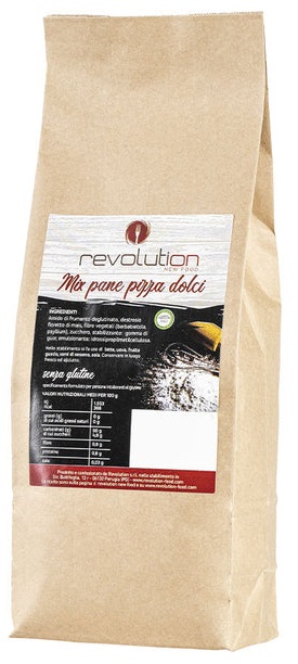 REVOLUTION MIX PANE PIZZA E IMPASTI LIEVITATI 1KG - pharmaonline24.it