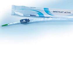 CATETERE VESCICALE AUTOLUBRIFICATO SAFETYCAT ACTIVE ERGOTHAN 30 CM CH 10 - pharmaonline24.it