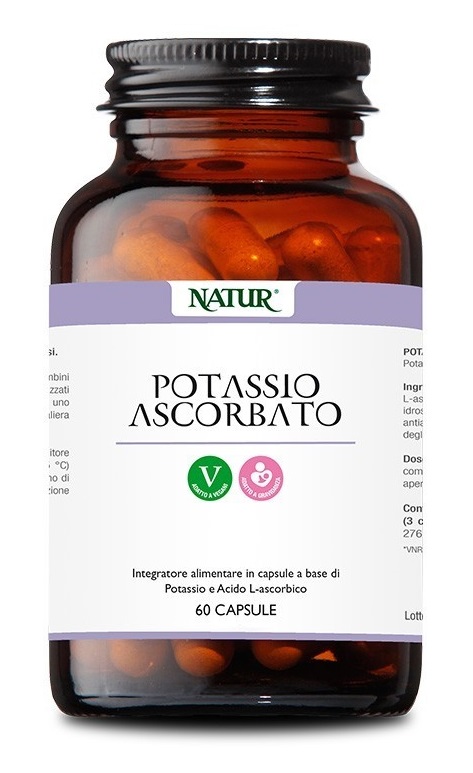 POTASSIO ASCORBATO 60 CAPSULE - pharmaonline24.it
