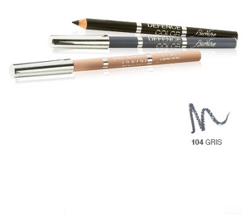 DEFENCE COLOR BIONIKE MATITA OCCHI KOHL & KAJAL 104 GRIS - pharmaonline24.it