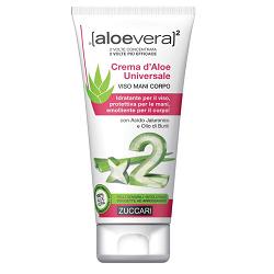 ALOEVERA2 CREMA D'ALOE UNIVERSALE VISO MANI E CORPO 75 ML - pharmaonline24.it