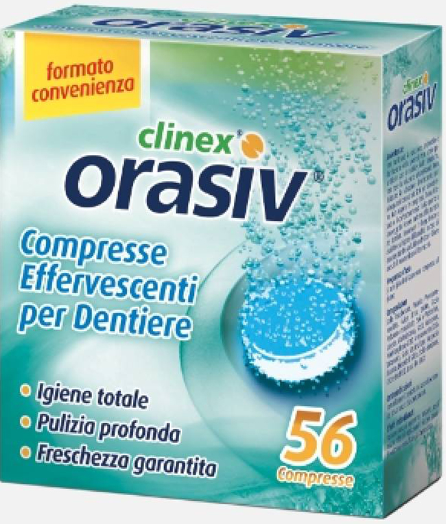 ORASIV CLINEX 56 COMPRESSE EFFERVESCENTI - pharmaonline24.it