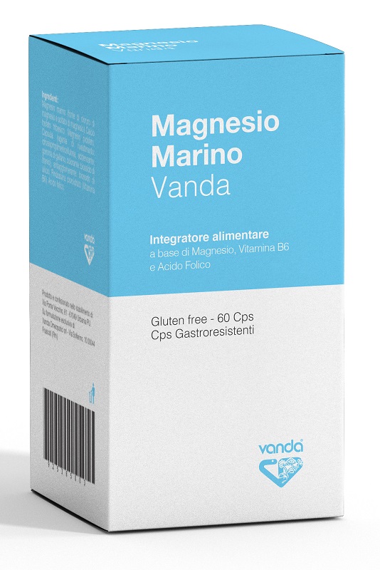 MAGNESIO MARINO VANDA 60 CAPSULE - pharmaonline24.it
