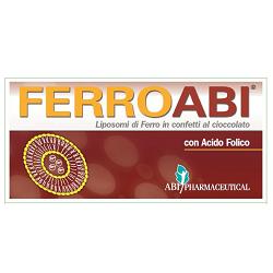 FERROABI 20 CONFETTI OROSOLUBILI AL CIOCCOLATO BLISTER 30 G - pharmaonline24.it