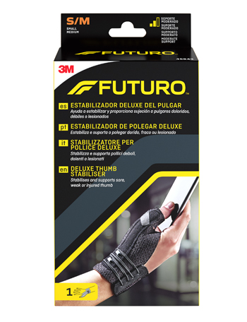 STABILIZZATORE PER POLLICE FUTURO NERO LARGE/EXTRA LARGE 1 PEZZO - pharmaonline24.it