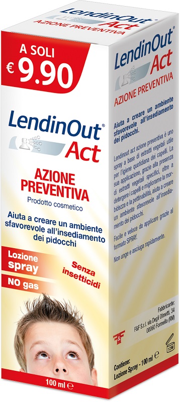 LENDINOUT ACT AZIONE PREVENTIVA SPRAY 100 ML - pharmaonline24.it