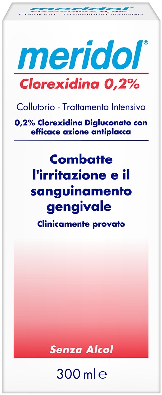 MERIDOL CLOREXIDINA 0,2% COLLUTORIO 300 ML - pharmaonline24.it