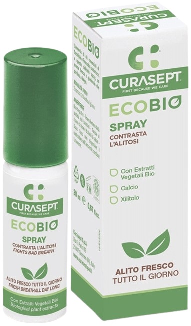 CURASEPT PHARMADENT ECOBIO SPRAY 20 ML - pharmaonline24.it