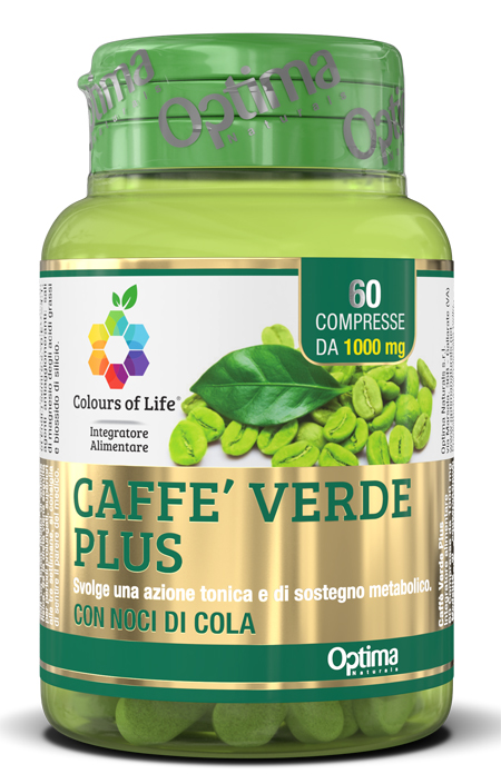 COLOURS OF LIFE CAFFE' VERDE PLUS 60 COMPRESSE 1000MG - pharmaonline24.it
